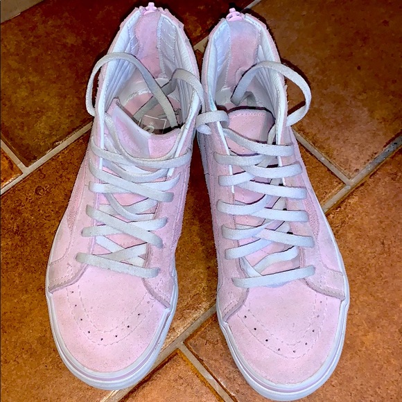 pink vans size 3